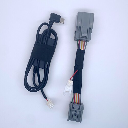 适配启辰星D50 X D60 R50 T60 T70X T90天窗无损取电记录仪降压线