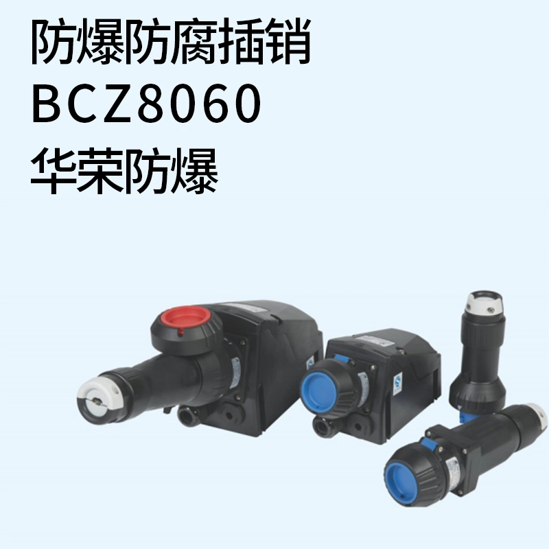 上海华荣科技 BCZ8060防爆防腐接插装置插头插座16A 32A 63A 125A