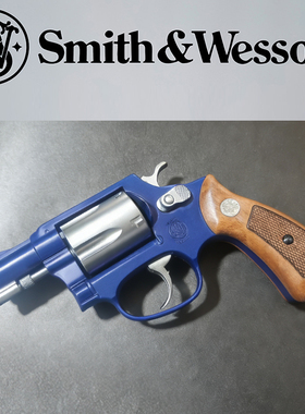 模立方新款m36双联动连发左轮解压科教模型