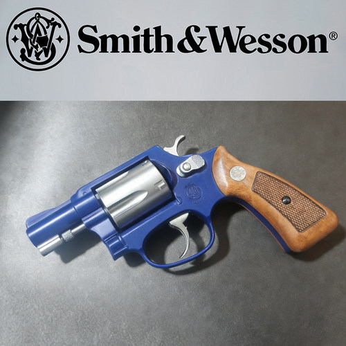 模立方新款m36双联动连发左轮解压科教模型