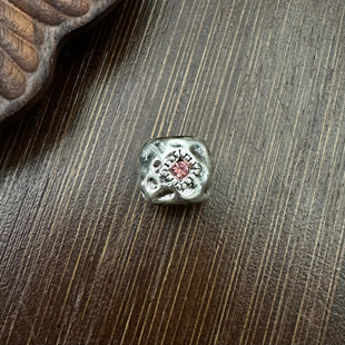 白铜藏式佛像隔珠一念之间桶珠善恶腰珠配饰DIY半成品配件饰品