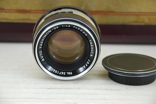 F1.4 50mm 手动单反镜头 银黑斑马版 定焦人像 M42口 恒圈 雅西卡