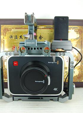 BlackMagic BMPC 4K 专业摄像机 套装 含主机 兔笼 外接电池座