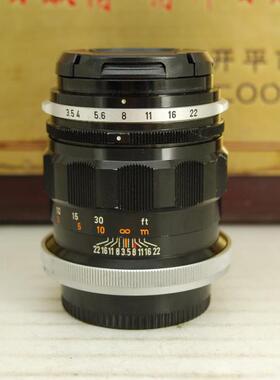 FD口 佳能 100mm F3.5 FL 手动胶卷单反镜头 定焦人像 转接微单