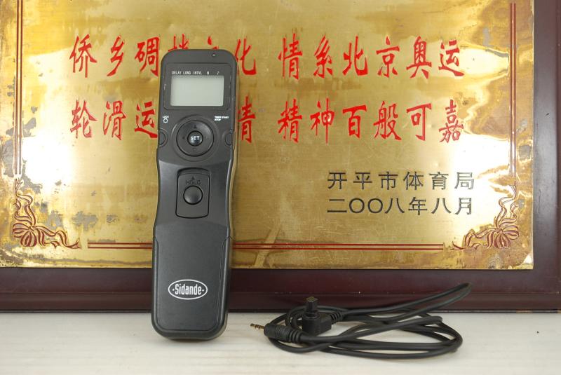 斯丹德 RST-7100 延时快门线 佳能 5D4 5D3 50D 40D 7DII 1DX 1DS