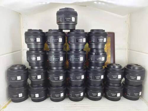 佳能 50mm F1.8 STM 单反镜头 新款小痰盂三代 定焦人像大光圈 - 封面