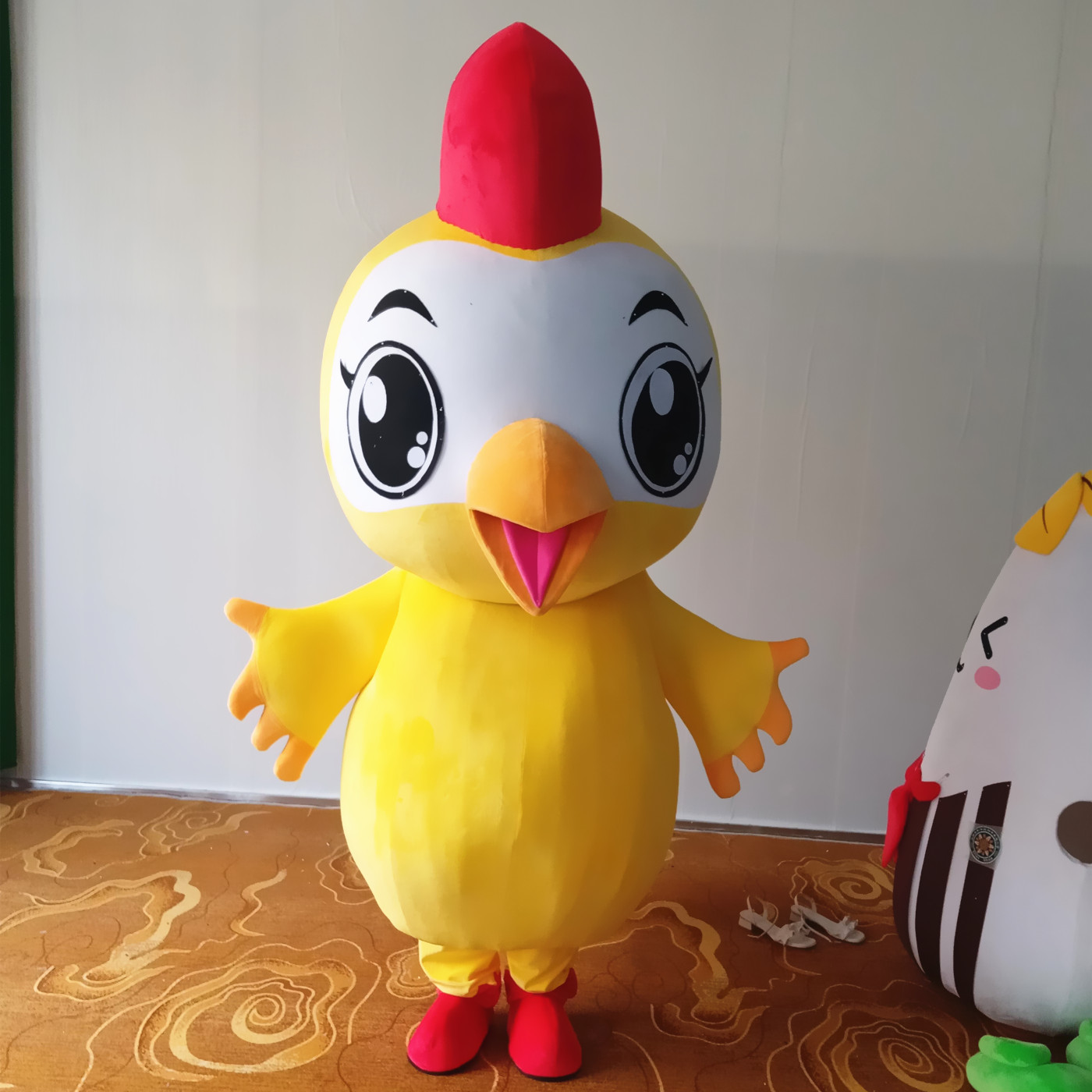 定制动漫活动现场大公鸡人穿装扮表演卡通人偶巡演道具布偶衣服装