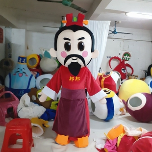 定做动漫古装东汉高祖刘邦吕雉卡通人偶人穿装扮巡演出布偶衣服装