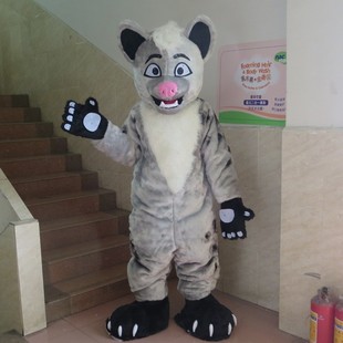 定制动漫鬣狗野狗小狗卡通人偶巡演出人穿布偶装扮玩偶道具衣服装