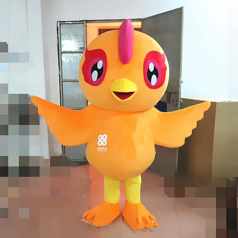 定制动漫神话神鸟火凤凰人穿戴装扮表演卡通人偶巡演出布偶衣服装