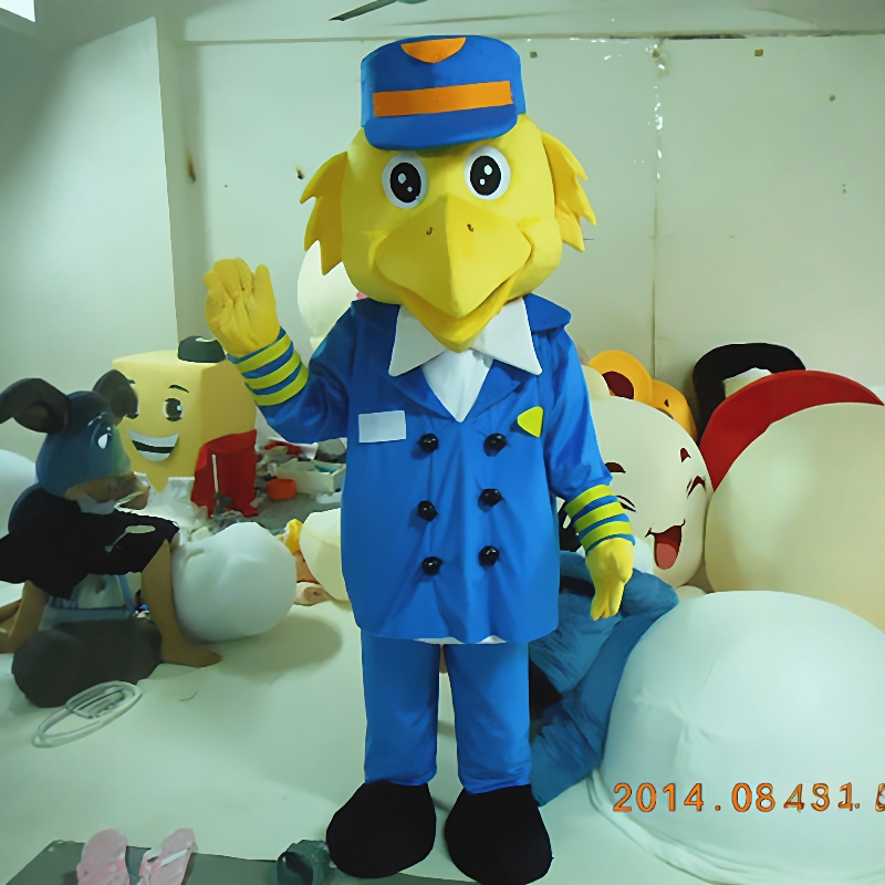 定制动漫动画老鹰将军人穿装扮表演卡通人偶巡演出道具布偶衣服装