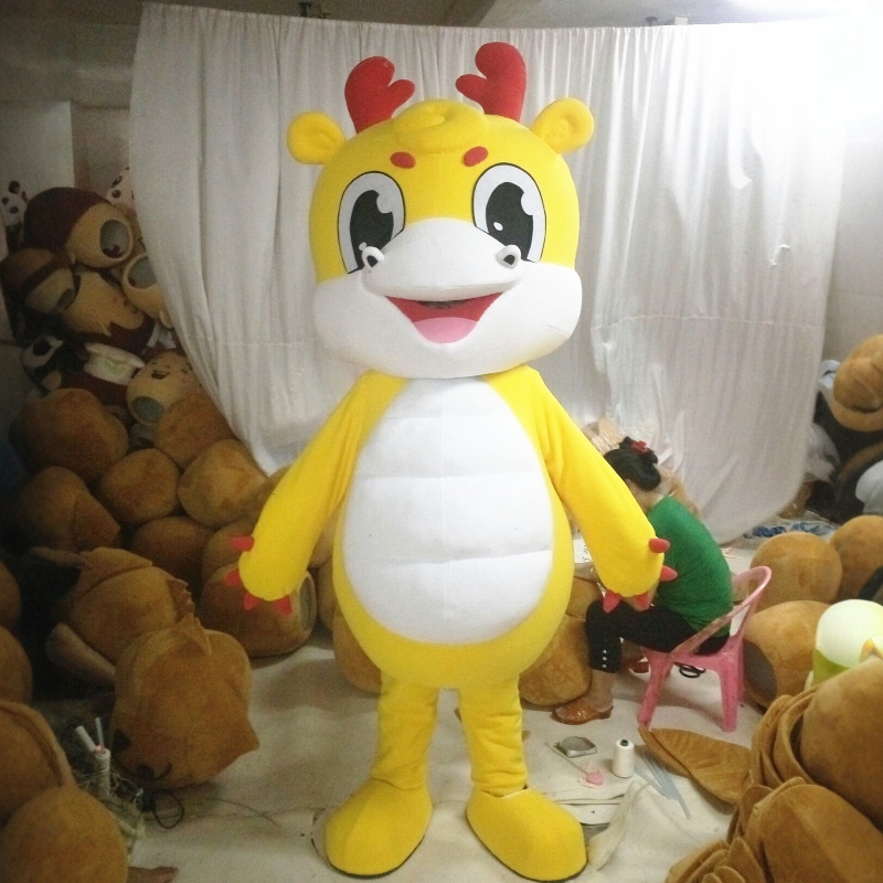 定制动漫小龙人穿戴表演卡通人偶龙宝宝巡演出装扮道具布偶衣服装