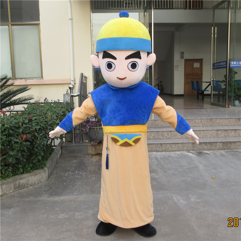 定制动漫展COS清朝贝勒五阿哥卡通人偶人穿装扮巡演出布偶衣服装