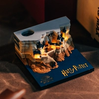 Замок, трехмерная заметка, 3D, Гарри Поттер, подарок на день рождения