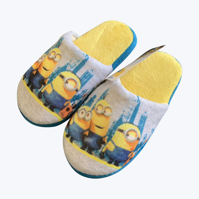 小黄人公主风儿童拖鞋