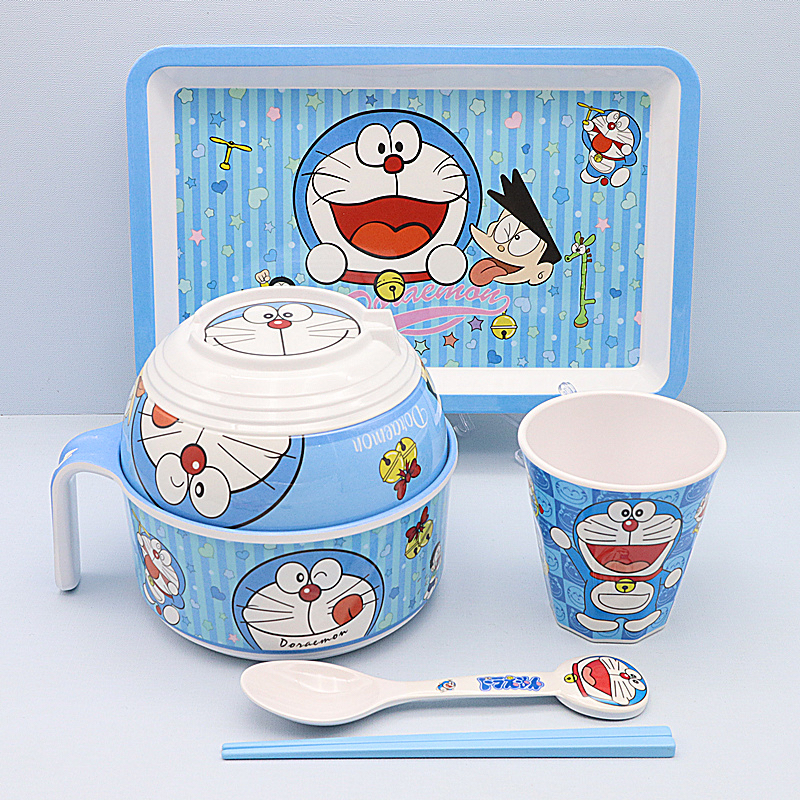 韩式密胺叮当家用餐具大碗泡面碗带盖学生宿舍带饭个人饭碗汤碗