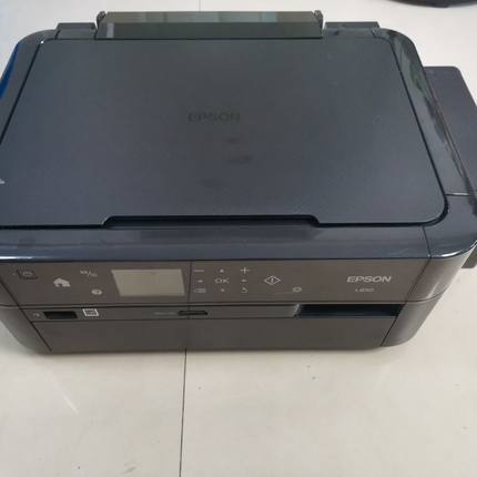 二手爱普生L850墨仓式多功能一体机六色喷墨照片A4复印扫描打印机