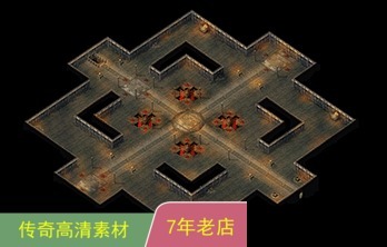 传奇GEEGOM996引擎通用传奇地图素材dt026