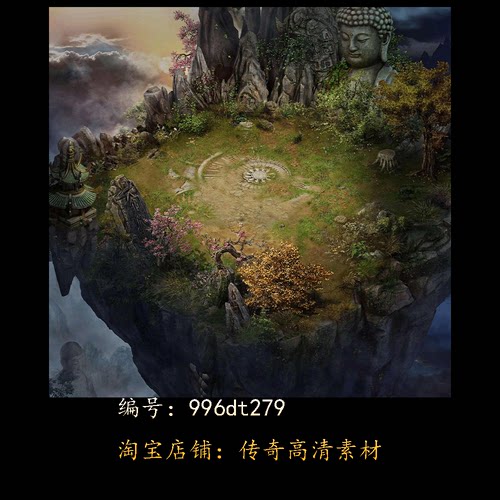 996引擎专用传奇地图全新高清真彩传奇素材复古套图dt279