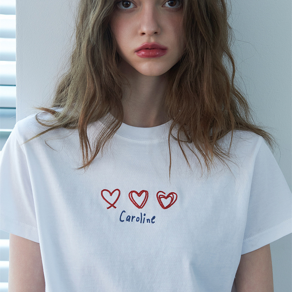 CPGN2025夏季新款刺绣短袖T恤