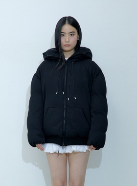 韩国设计师小众品牌roughneck2025秋冬季女装新品保暖羽绒服外套