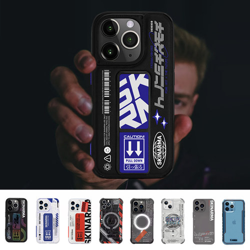 skinarma创意磁吸充电手机壳
