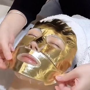 冬日优选黄金发热膜氢气发热促进精华吸收微压热导面膜纸辅助服帖