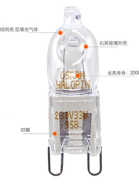 适用于西门子HB652GBS1W HS636GDS1W  iQ700嵌入式烤箱灯泡照明灯