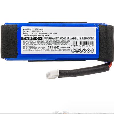 适用JBL Link 20音响电池P763098 01A 6000毫安