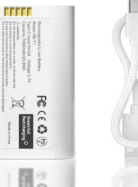 适用Wyze Battery Cam Pro, Duo Cam安全视频门铃电池WBAT1 WBAT2