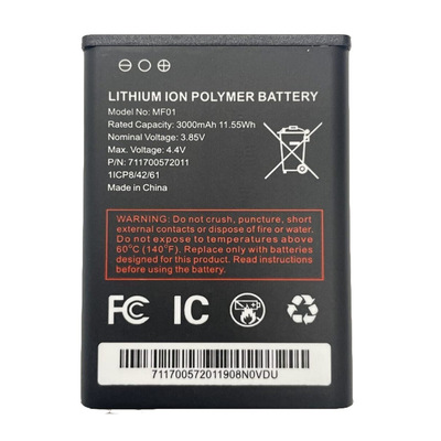 适用AT&T Turbo Hotspot 2 无线路由电池MF01