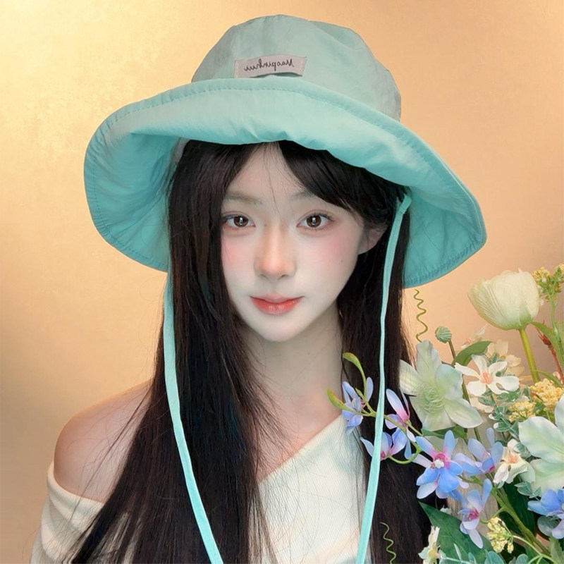 夏季遮阳防紫外线渔夫帽子包包