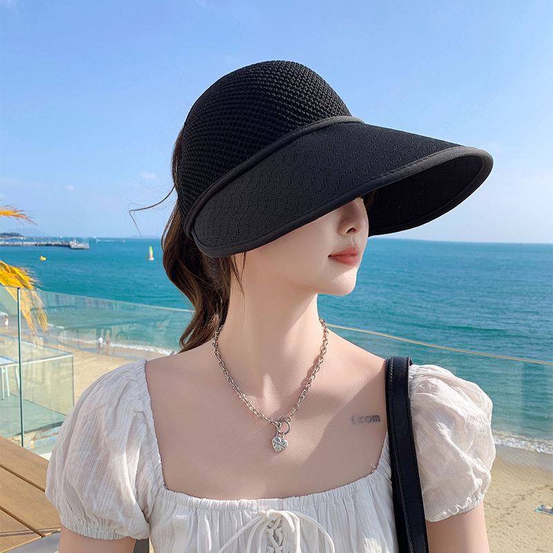 夏天沙滩旅游防晒遮阳帽子女