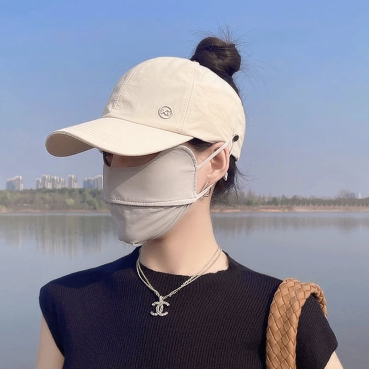 夏季可扎马尾速干鸭舌棒球帽女户外挂口罩遮阳防晒帽百搭太阳帽,服饰配件/皮带/帽子/围巾,帽子,淘宝优惠券,粉丝福利购,淘宝优惠卷