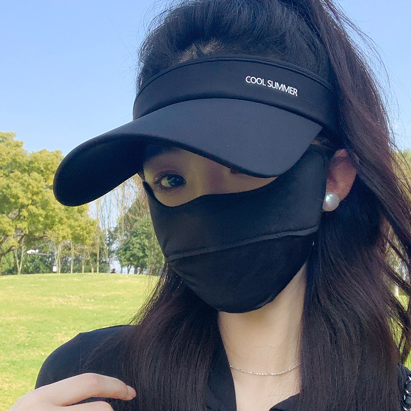夏季户外运动空顶帽男女