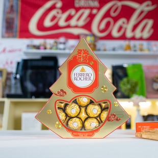 费列罗榛果威化巧克力小金球发财树礼盒新年礼物高端创意礼品零食