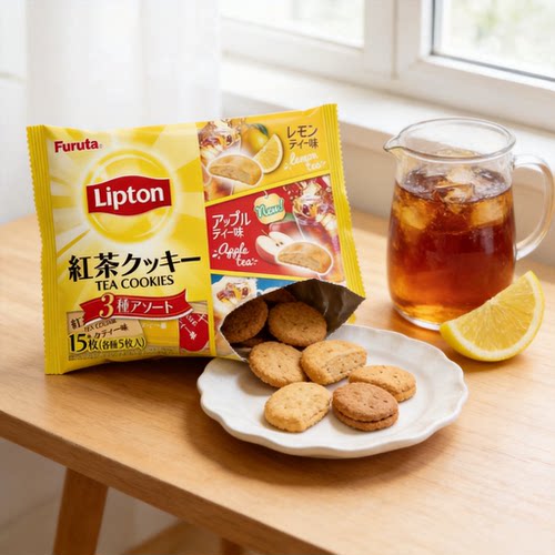立顿红茶联名款曲奇饼干混合口味
