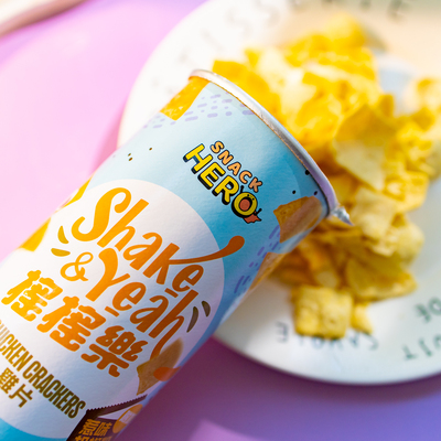 SNACK HERO马来西亚进口摇摇乐桶装芝士圈玉米圈休闲膨化零食品