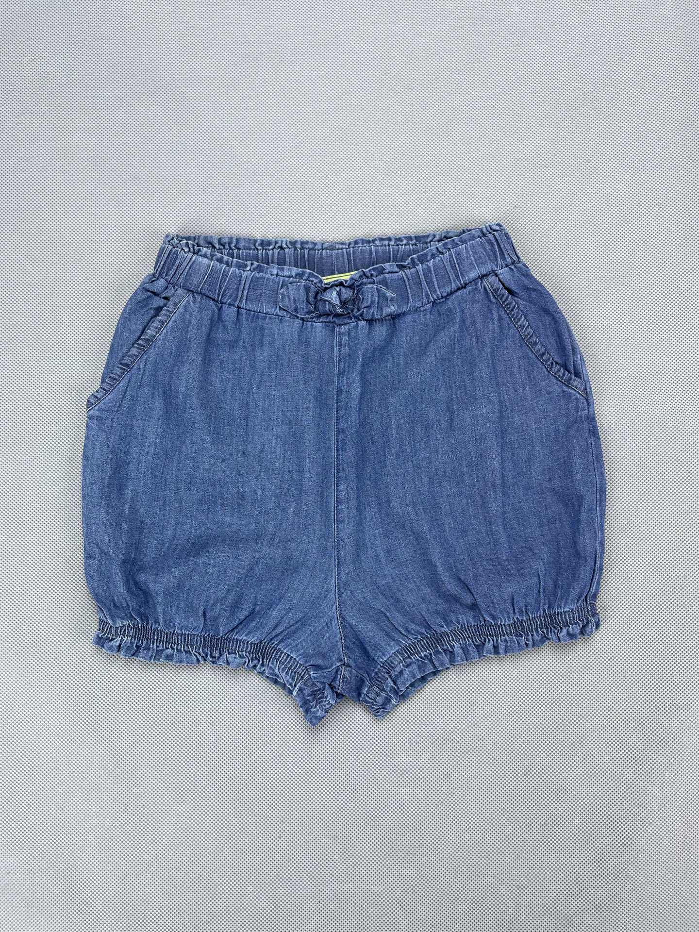 女童牛仔短裤夏季新款外贸童装4-12岁薄棉牛仔裤欧美原单尾货