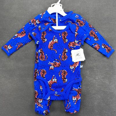 US Original Jumpsuit原单宝宝两件套包屁衣套装爬服baby 2pc set