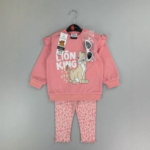 3pcs G&D heading girl set 女童发夹3件套拉绒卫衣