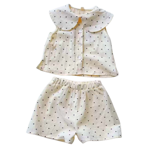 日单新品80150女童夏季纯棉娃娃