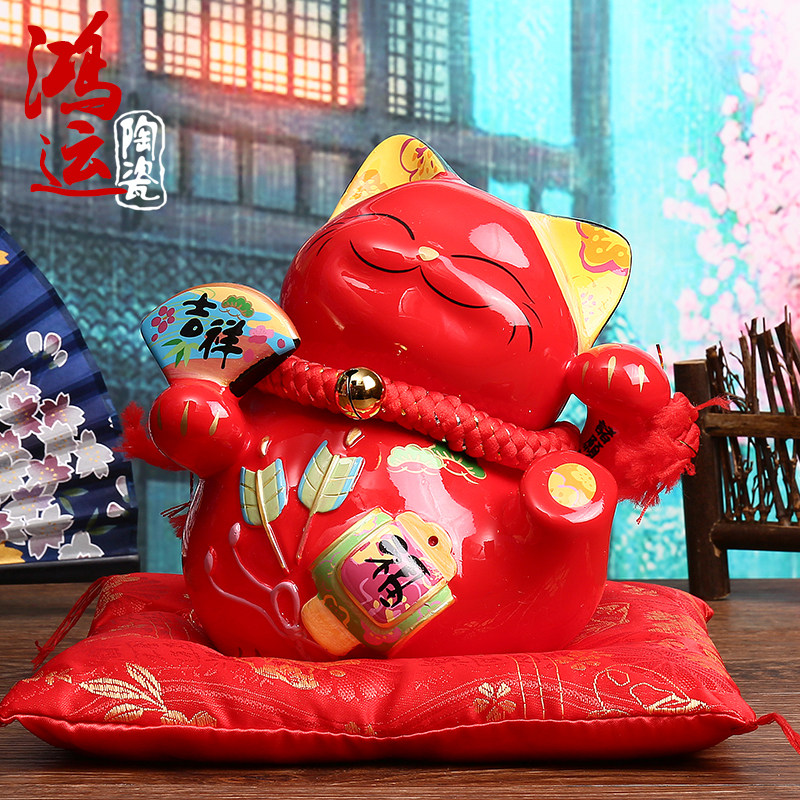 金石工坊吉祥健康长寿包邮招财猫