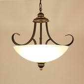 美式 复古过道吊灯单头餐厅卧室阳台玄关走廊灯欧式 半吸顶工程灯具