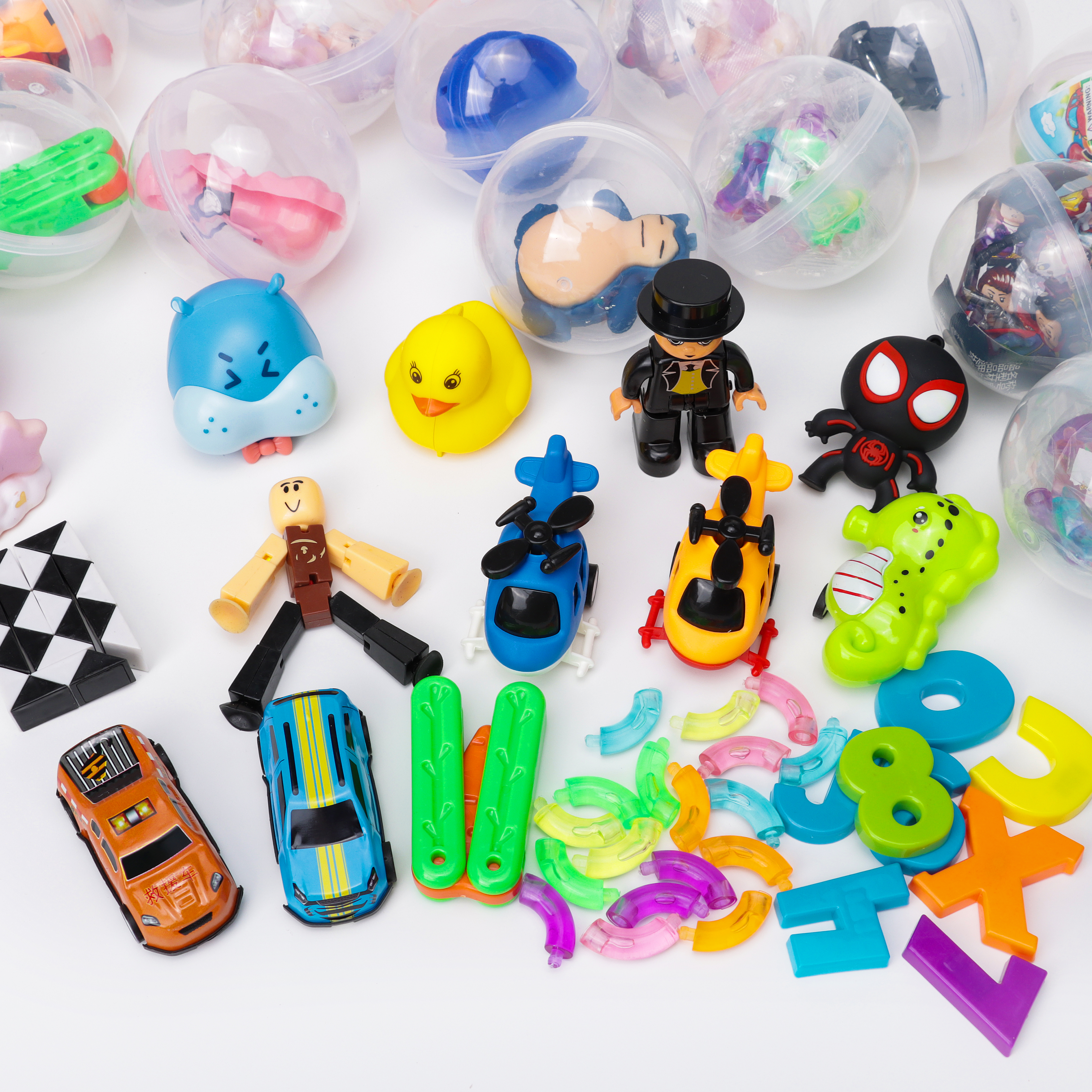 75mm经济款扭蛋7.5cm创意可爱扭蛋机混装玩具球游艺机礼品批发