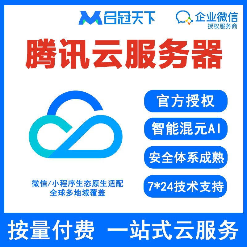 腾讯云服务器CVM轻量应用服务器租用续费优惠云ECS远程软件小程序