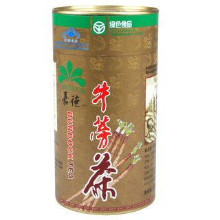 嘉德牛蒡茶 山东苍山牛膀牛蒡片200克10罐牛蒡片 焙烘牛蒡