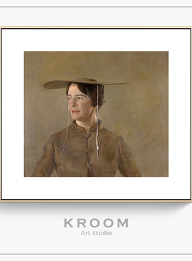 马加的女儿 Andrew Wyeth 安德鲁怀斯 独家复古人像欧式装饰画