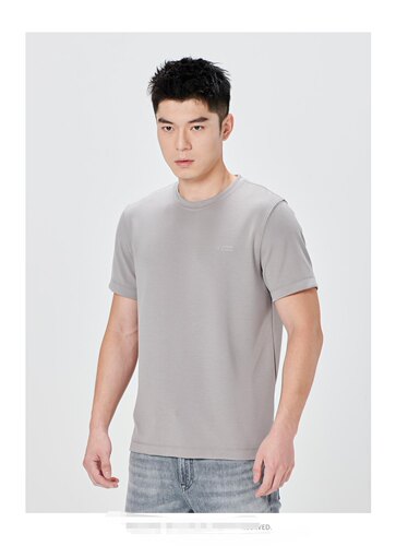利家正品夏季新时尚商务圆领短袖T恤24XTX3232Y 3173Y 6383Y