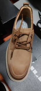 24QXL30802利家男鞋新款休闲鞋男士真皮透气板鞋男